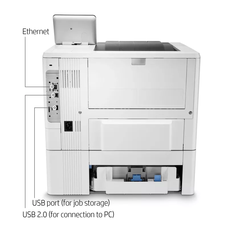 HP LaserJet Enterprise M507x, Laser, 1200 x 1200 DPI, A4, 43 ppm, Duplekstrükk, võrguvalmis