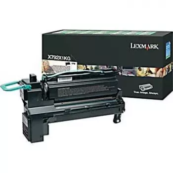 LEXMARK Toonerkassett - X792 - Suure mahutavusega tagastusprogramm, lisamahutavus - 20 000 lehekülge - Must