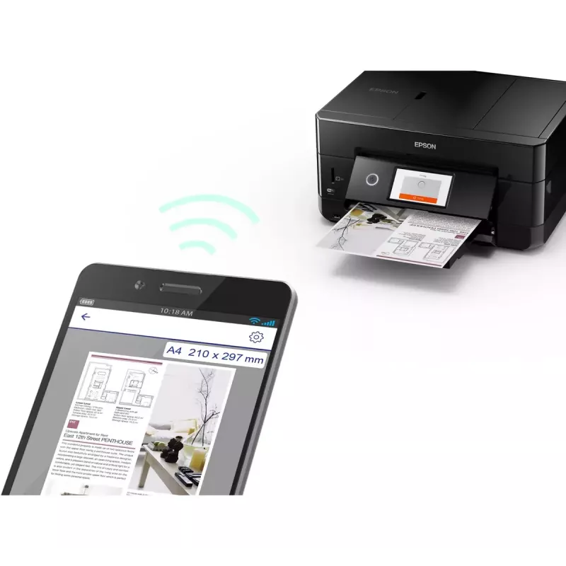 Mitmeotstarbeline printer Epson Expression Premium XP-7100 tindiprinter värviprintimiseks