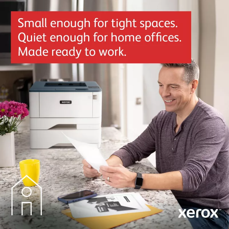 Xerox B310 A4 40ppm juhtmevaba kahepoolne printer PS3 PCL5e/6 2 salve, kokku 350 lehte