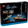 Konstruktsioonikomplekt LEGO Ideas 21350 Jaws komplekt — 1497 tükki, 3 minifiguuri, paat ja ikooniline hai, soovitatav vanus 18+
