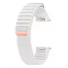 Samsung Fabric Band (S/M) Galaxy Watch 7 jaoks, riba, nutikell, roosa, valge, Samsung, Galaxy Watch 7, Galaxy Watch4/5/6/7/FE/4 Classic/5 Classic/5 Pro, kangas