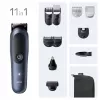 Juukse- ja habemeajamismasin Braun AIO7540 Must Sinine Liitiumioon 120 min