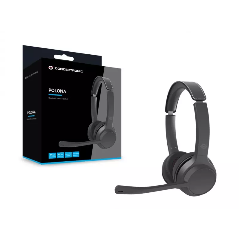 Conceptronic POLONA04B Bluetooth Stereo Peakomplekt