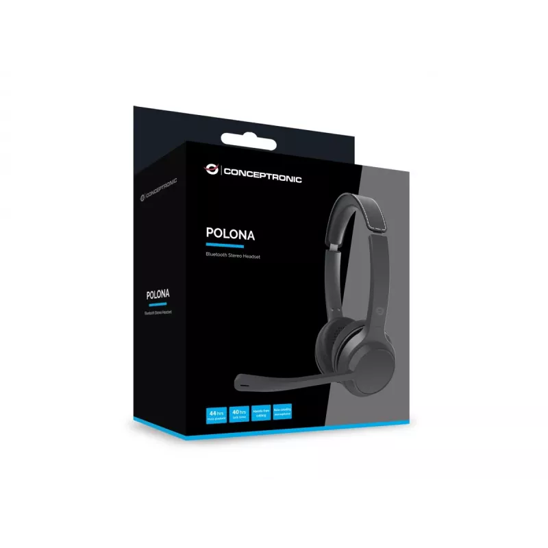 Conceptronic POLONA04B Bluetooth Stereo Peakomplekt