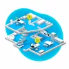 Powerline FRITZ 1260E WLAN komplekt 1200 Mbit/s Ethernet LAN Wi-Fi valge