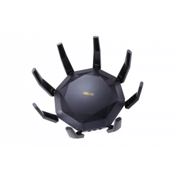 ASUS RT-AX89X AX6000 AiMesh traadita ruuter Ethernet Dual-band (2.4 GHz / 5 GHz) Must