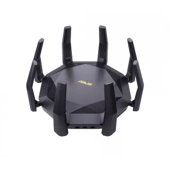ASUS RT-AX89X AX6000 AiMesh traadita ruuter Ethernet Dual-band (2.4 GHz / 5 GHz) Must
