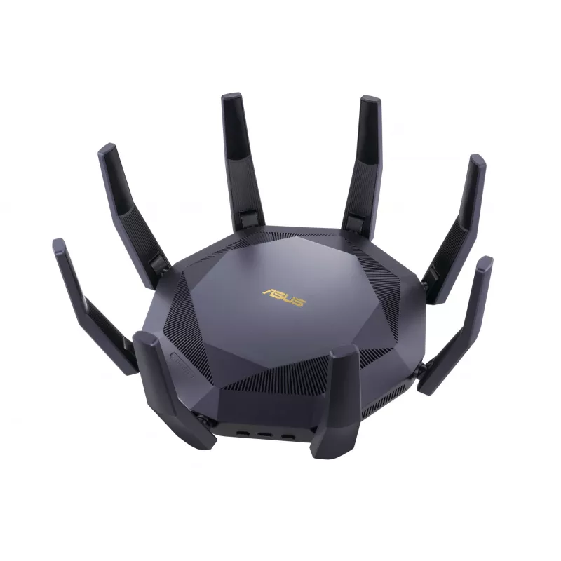 ASUS RT-AX89X AX6000 AiMesh traadita ruuter Ethernet Dual-band (2.4 GHz / 5 GHz) Must