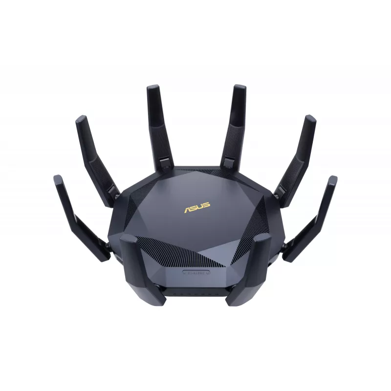 ASUS RT-AX89X AX6000 AiMesh traadita ruuter Ethernet Dual-band (2.4 GHz / 5 GHz) Must