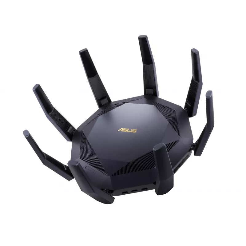 ASUS RT-AX89X AX6000 AiMesh traadita ruuter Ethernet Dual-band (2.4 GHz / 5 GHz) Must