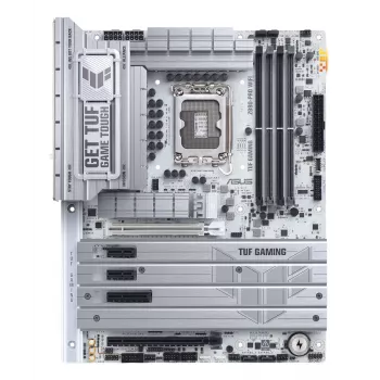 ASUS TUF GAMING Z890-PRO WIFI ATX emaplaat Intel Z890 kiibistikuga, LGA1851 pesaga, DDR5 mälu toega ja Wi-Fi 7-ga.