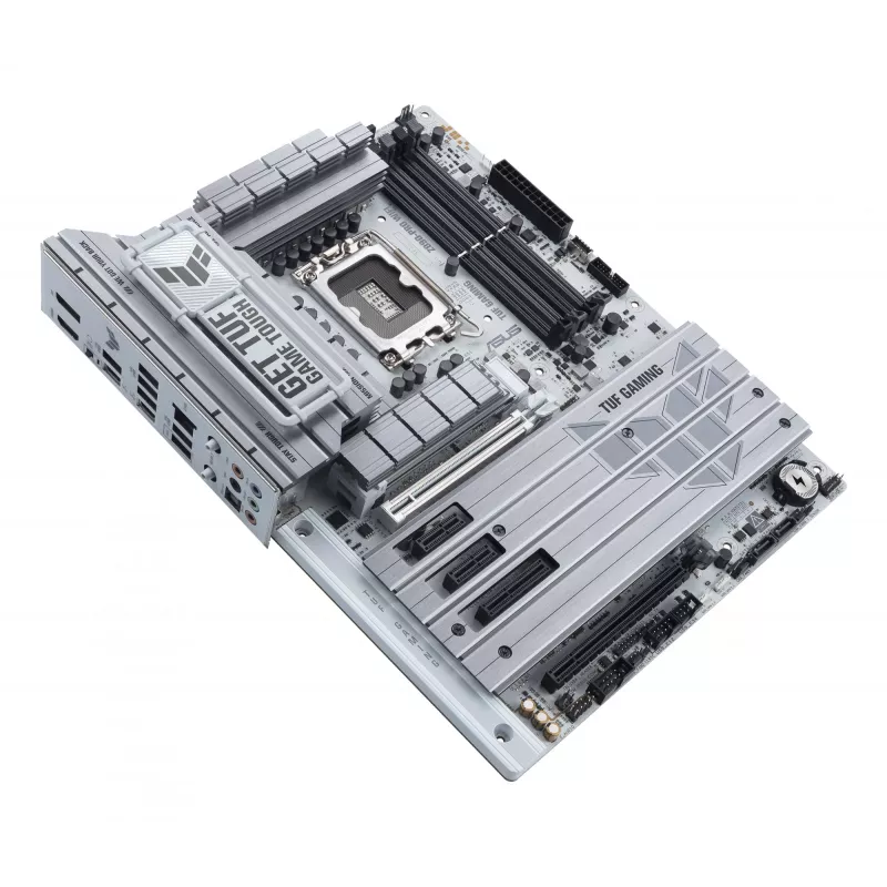 ASUS TUF GAMING Z890-PRO WIFI ATX emaplaat Intel Z890 kiibistikuga, LGA1851 pesaga, DDR5 mälu toega ja Wi-Fi 7-ga.