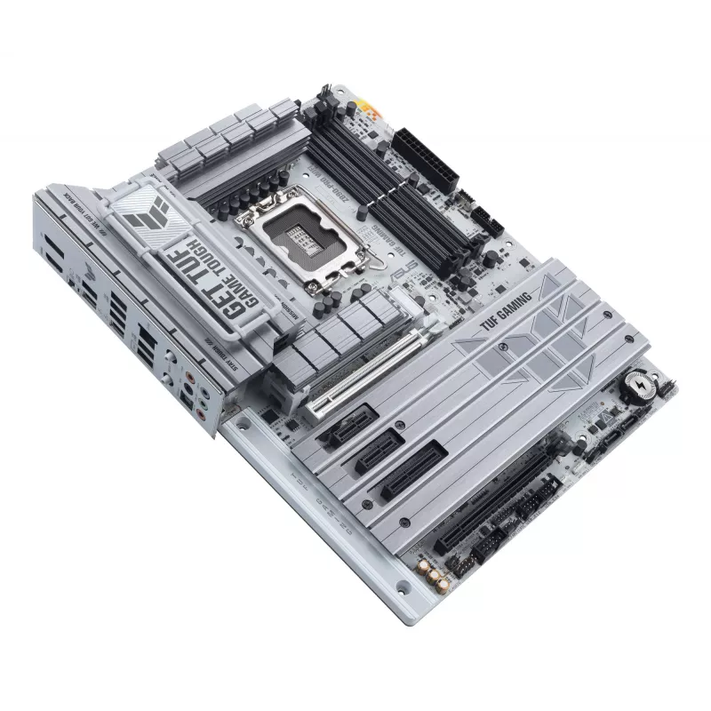 ASUS TUF GAMING Z890-PRO WIFI ATX emaplaat Intel Z890 kiibistikuga, LGA1851 pesaga, DDR5 mälu toega ja Wi-Fi 7-ga.