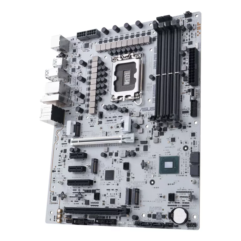 ASUS TUF GAMING Z890-PRO WIFI ATX emaplaat Intel Z890 kiibistikuga, LGA1851 pesaga, DDR5 mälu toega ja Wi-Fi 7-ga.