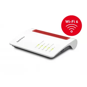 Traadita ruuter Box 4050 Gigabit Ethernet kaheribaline (2,4 GHz / 5 GHz) must, valge