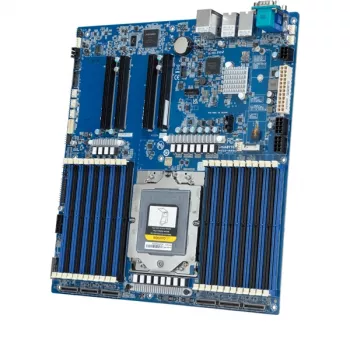 Emaplaat GIGABYTE MZ33-AR0 Extended ATX AMD EPYC 9004 Socket SP5, 24× DDR5 DIMM, 4× PCIe 5.0 x16, 2× RJ-45