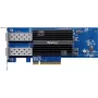 SYNOLOGY võrguadapter E10g30-f2 Kahe pordiga 10gbe Sfp+