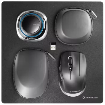 Hiir 3Dconnexion SpaceMouse Wireless Kit 2 RF traadita + Bluetooth + USB Type-A (avatud pakend)