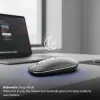 INCA juhtmevaba hiir Iwm-531ra - Bluetooth ja RF juhtmevaba 2,4 GHz - 1600 dpi - must/hõbedane