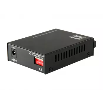 LevelOne RJ45–SC gigabitine meediakonverter, ühemoodiline fiiber, 20 km