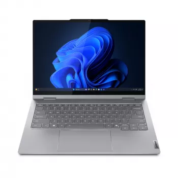 Hübriidne 2-in-1 Lenovo ThinkBook 14 G5 IAU — Intel Core Ultra 5 225U, 14-tolline WUXGA puuteekraan, 16 GB DDR5, 512 GB SSD, Windows 11 Pro, hall