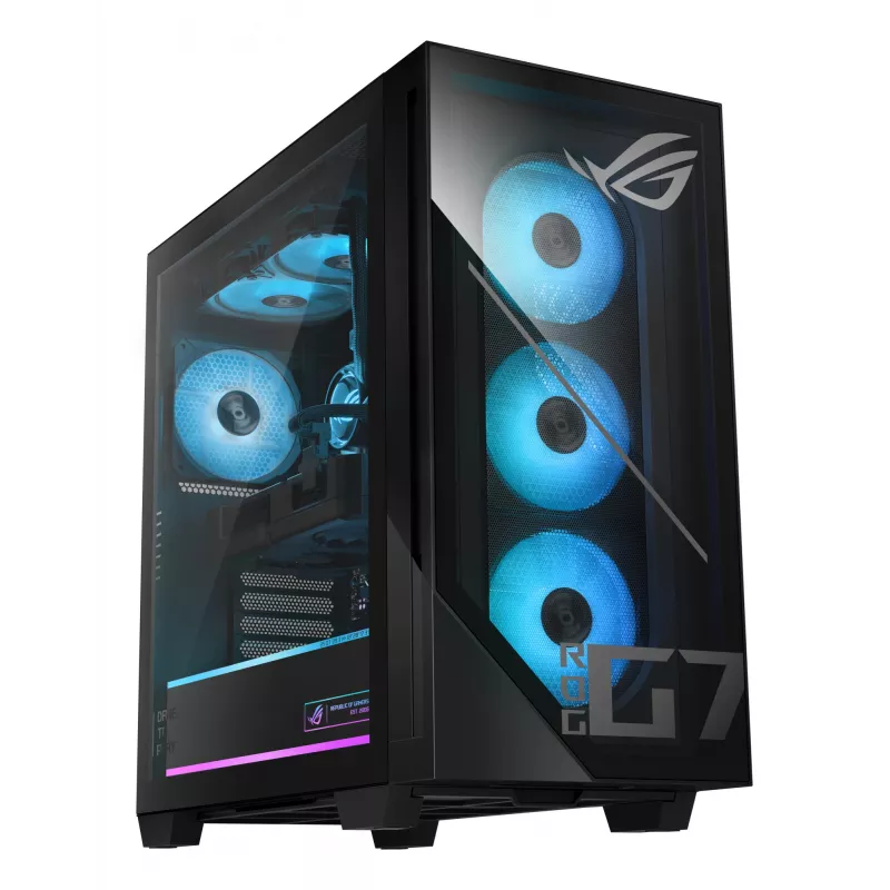 ASUS ROG G700 GM700TZ-R9800X064W AMD Ryzen™ 7 9800X3D 64 GB DDR5-SDRAM 1 TB SSD NVIDIA GeForce RTX 5070 Windows 11 Home Tower PC Must