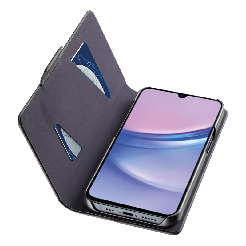 Cellularline Book - Galaxy A16 raamatutüüpi ümbris kaarditasku ja magnetkinnitusega