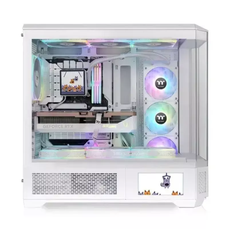 Täistorni korpus Thermaltake CA-11H-00F6WN-00 Valge PS2 tugi 120 140mm ventilaatoritele