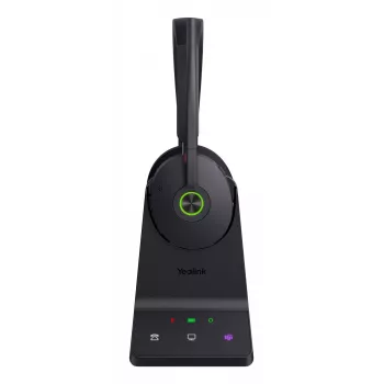 Yealink WH68 UC peakomplekt, juhtmega ja juhtmevaba, 20–20000 Hz, kõned/muusika, 155 g, peakomplekt, must