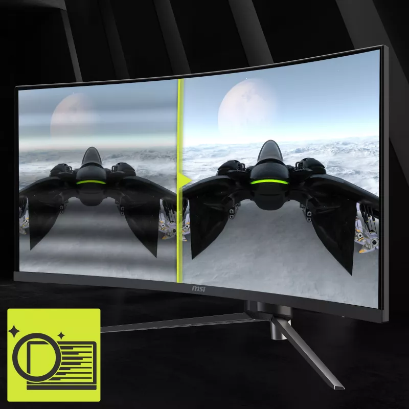 MSI MAG 345CQRDE arvutimonitor 86,4 cm (34 tolli) 3440 x 1440 pikslit UltraWide Dual Quad HD must