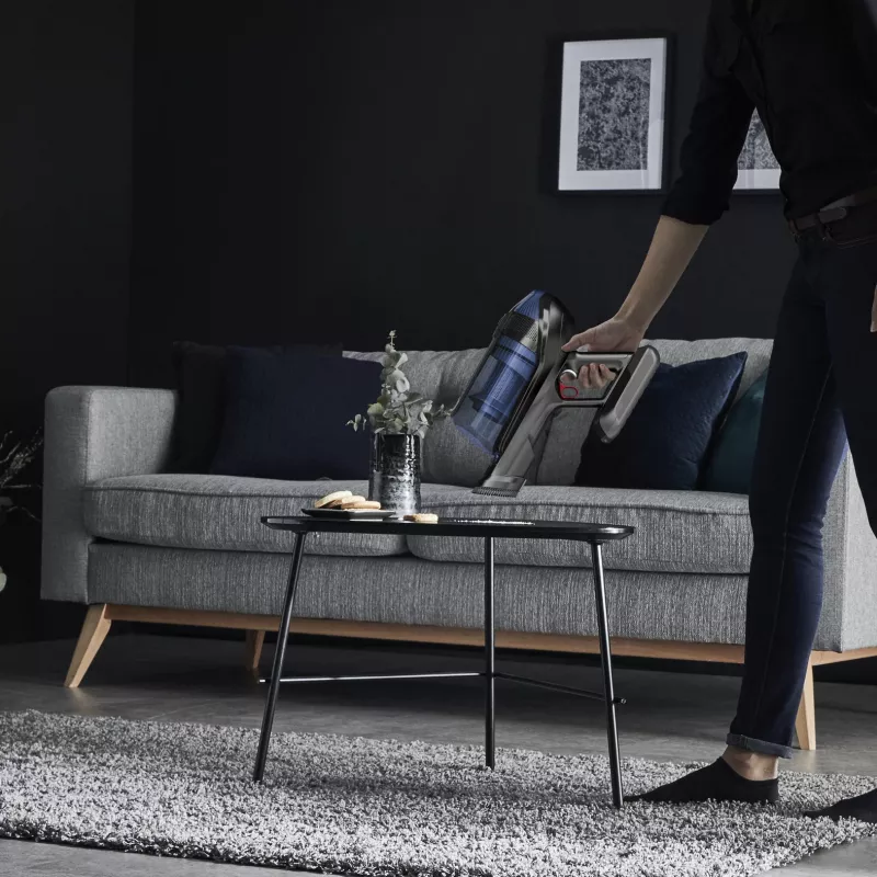 Rowenta RH98C0 2-in-1 pulkimeja aku kuiv&märg ilma kotita 0,9 L 320 W sinine, hall