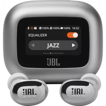 JBL Live Buds 3 peakomplekt Juhtmevaba Kõrvasisene Kõned/muusika/sport/igapäevane Bluetooth Hõbedane
