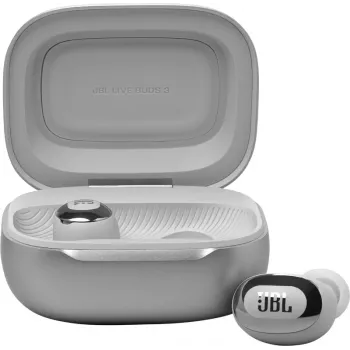JBL Live Buds 3 peakomplekt Juhtmevaba Kõrvasisene Kõned/muusika/sport/igapäevane Bluetooth Hõbedane