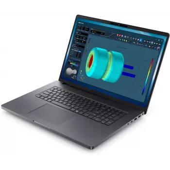 DELL Pro Max 18 Plus MB18250 Intel Core Ultra 7 265HX Mobiilne tööjaam 45,7 cm (18 tolli) Quad HD+ 32 GB DDR5-SDRAM 1 TB SSD NVIDIA RTX PRO 3000 Blackwell Wi-Fi 7 (802.11be) Windows 11 Pro Saksa Must