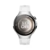 Nutikell HUAWEI WATCH 5 — ümmargune 42 mm roostevabast terasest korpus, 1,38 tolli AMOLED, GPS, Bluetooth, 540 mAh aku, beež korpus valge rihmaga
