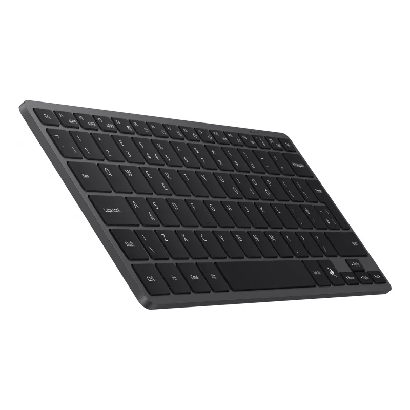 Juhtmevaba Bluetooth-klaviatuur Samsung EJ-B7800BBEGDE tumehall — universaalne nutiklaviatuur