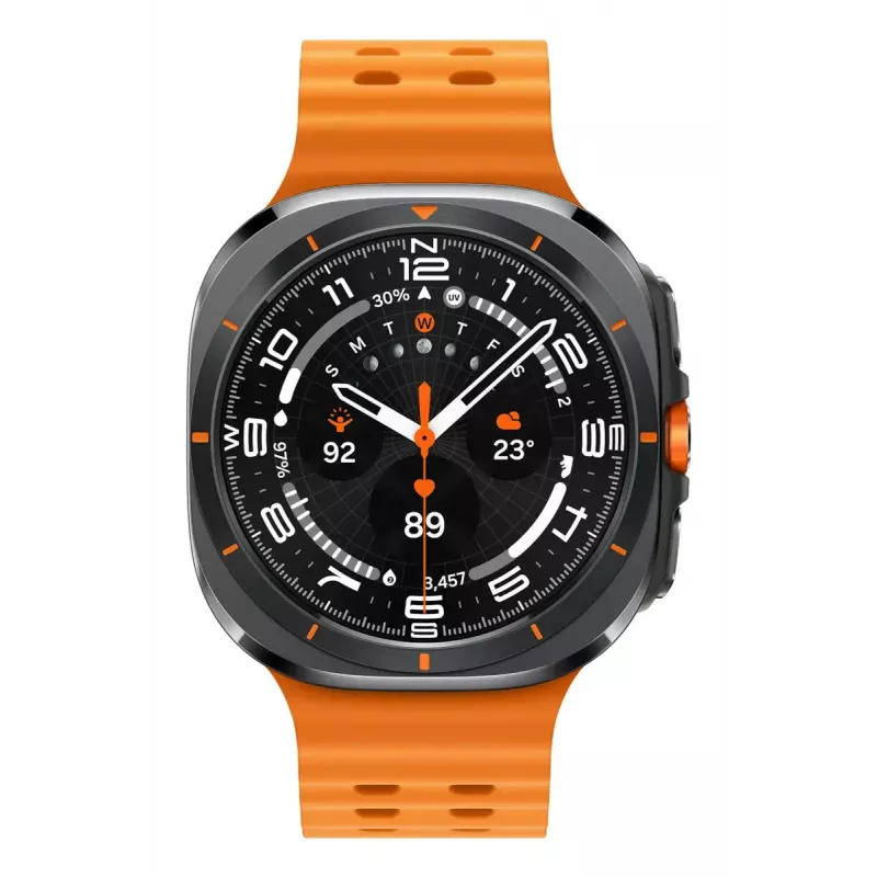 Samsung Galaxy Watch Ultra 3,81 cm (1,5 tolli) AMOLED 47 mm Digitaalne 4G Hall Wi-Fi GPS (satelliit)