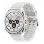 Samsung Galaxy Watch Ultra 3,81 cm (1,5 tolli) AMOLED 47 mm Digitaalne 4G Valge Wi-Fi GPS (satelliit)