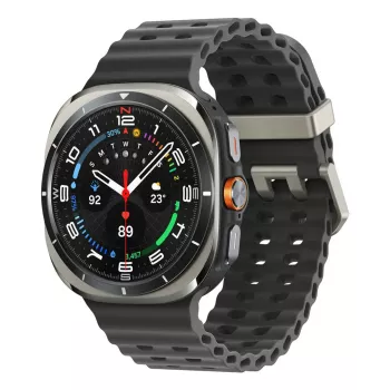 Samsung Galaxy Watch Ultra 3,81 cm (1,5 tolli) AMOLED 47 mm Digitaalne 4G Hõbedane Wi-Fi GPS (satelliit)