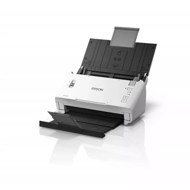 Epson WorkForce DS-410 lehtedega skanner 600 x 600 DPI A4 must, valge
