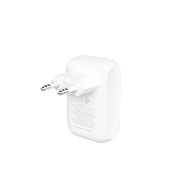 BELKIN Boostcharge 42w-30w USB-c+12w kahe pordiga seinavad laadija valge