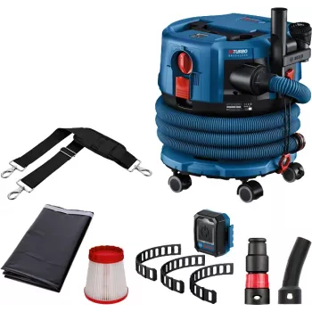 Bosch GAS 18V-12 MC Professional 12 l silindertolmuimeja kuivaks ja märjaks puhastuseks, komplekt