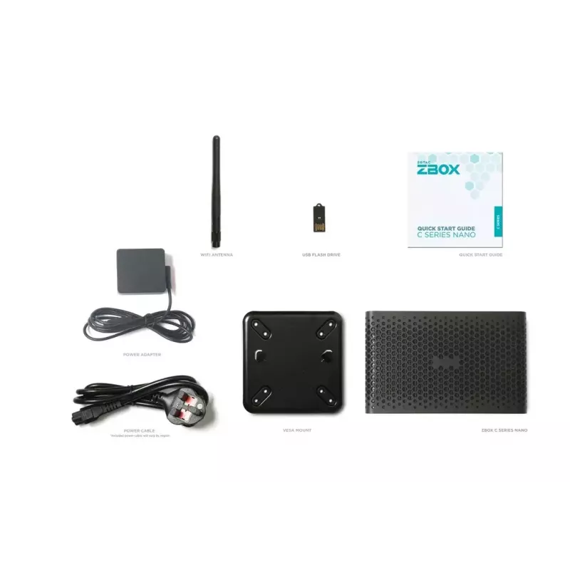 Tööjaama barebone Zotac ZBOX CI669 NANO i7-1355U 64GB SSD HDD
