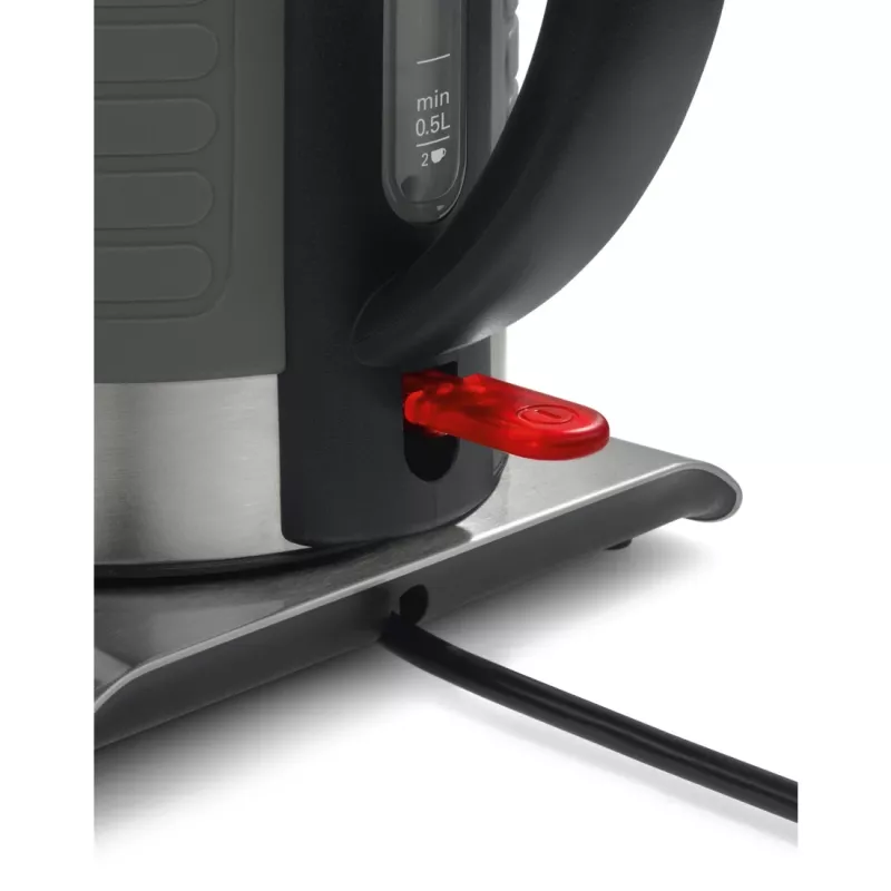 Bosch TWK7S05 elektriline veekeetja 1,7 L 2200 W Must, Hall