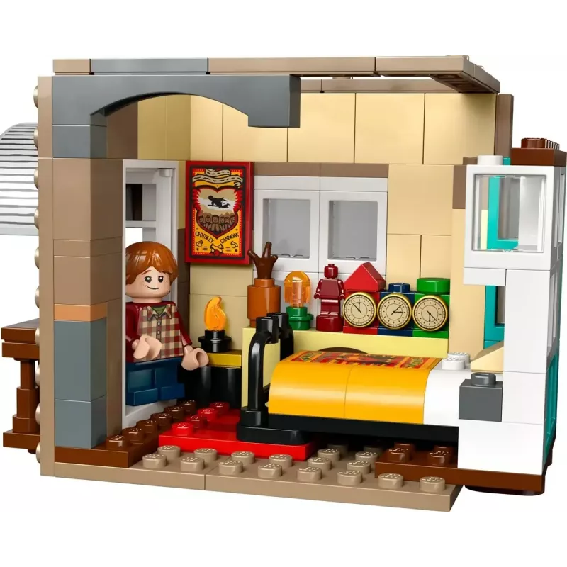 LEGO Harry Potter The Burrow kollektsionääriväljaanne 76437 ehituskomplekt, 2405 osa, 10 minifiguuri, 460×250×230 mm
