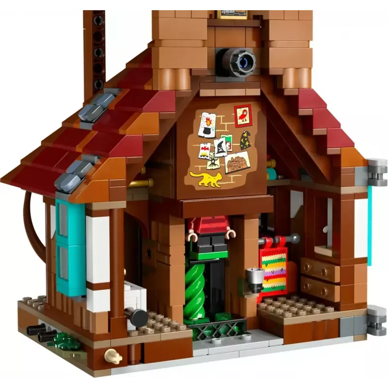 LEGO Harry Potter The Burrow kollektsionääriväljaanne 76437 ehituskomplekt, 2405 osa, 10 minifiguuri, 460×250×230 mm