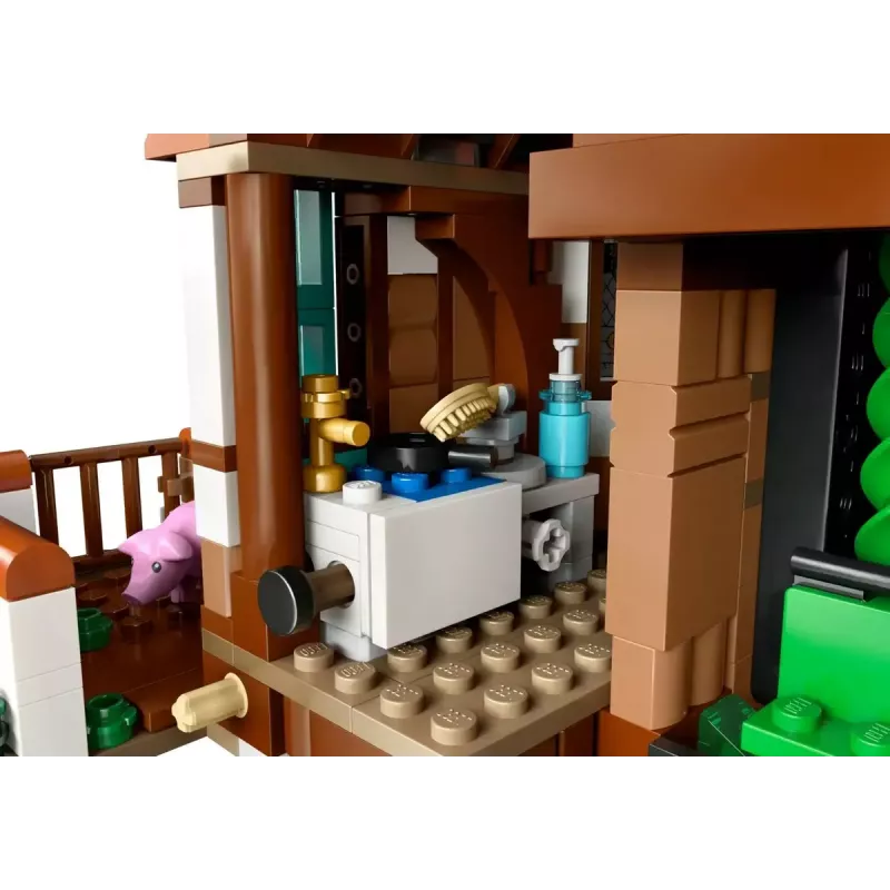 LEGO Harry Potter The Burrow kollektsionääriväljaanne 76437 ehituskomplekt, 2405 osa, 10 minifiguuri, 460×250×230 mm