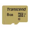 TRANSCEND Micro Sdhc Card 500s 8GB Uhs-i U1 Mlc With Adapter