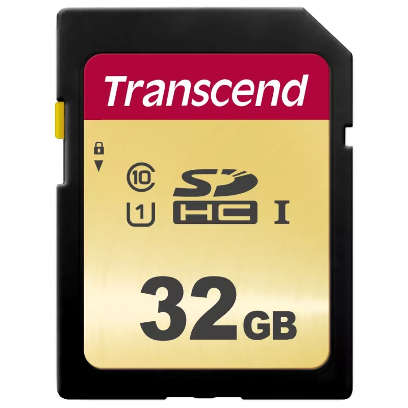 Flash Memory Transcend 64GB SDXC UHS-I 500S